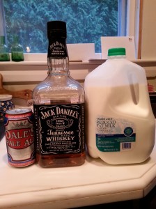Beer, Whiskey and Milk